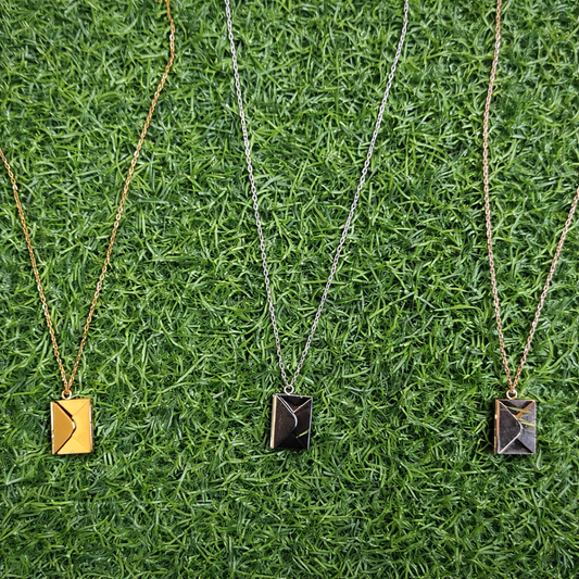Stainless Steel Envelop Pendant ( Golden / Silver / Rose gold )