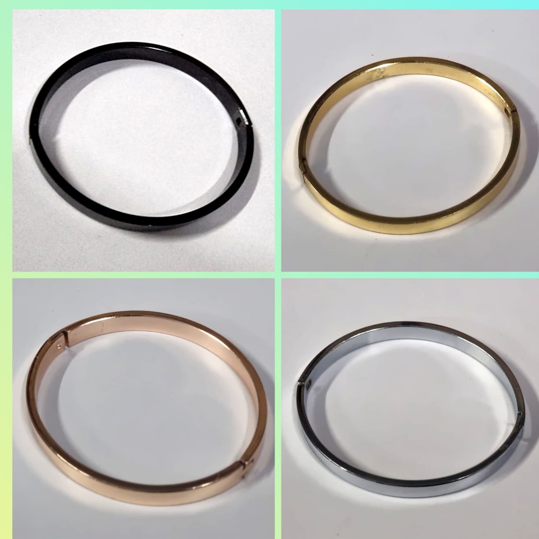 Full Kada – 8 mm / Mix Color ( Black / Golden / Rosegold / Silver)