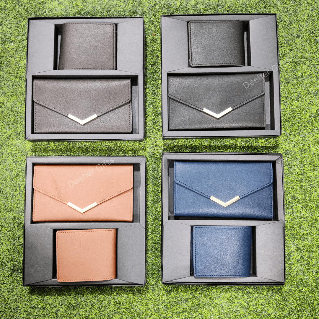 Imported Leather Couple Combo Set of 2