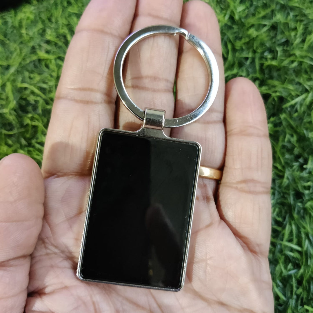 Keychain Metal - Rectangle Chinese (562 GM) – For Both Side Engraving