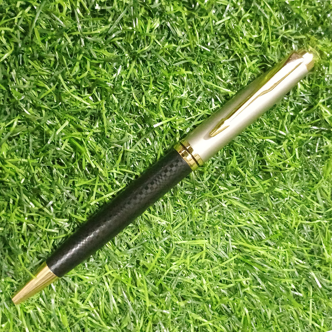 Metal Pen ( Rush Leather Black) (For Engraving /UV Printing)