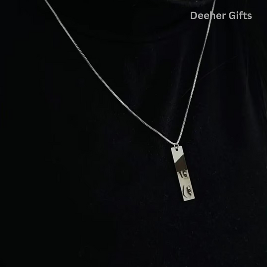 Metal EYE Pendant (Silver) – For Marking