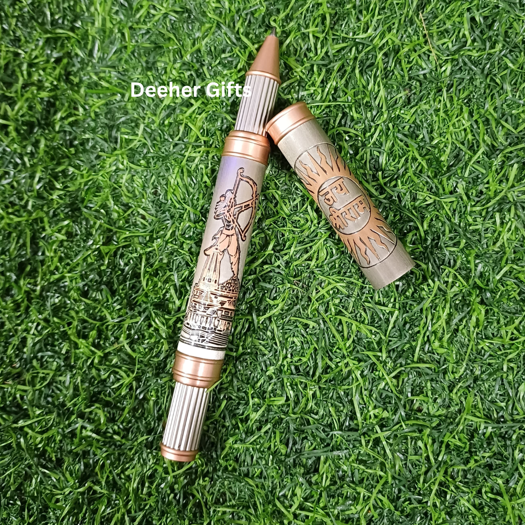 Metal Pen - Premium ( Jai Shree Ram ) For Engraving