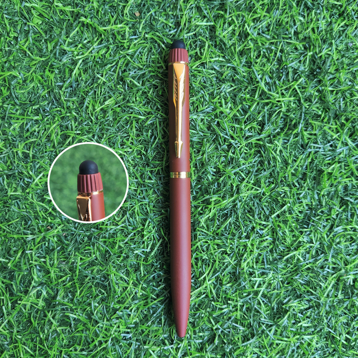 Metal Pen - Stylus 2.0 - Brown  (For Engraving / UV Printing)