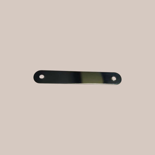 Metal Strips Glossy (With Holes) / Black / For Marking (Copy)