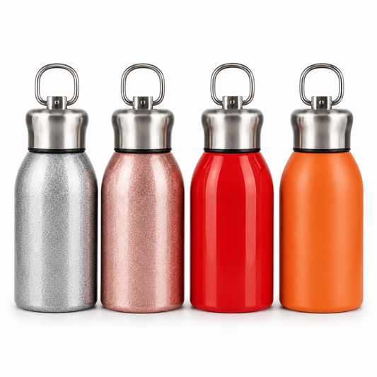 Mini Stainless Steel Bottle - 300 ml / Mix Colors