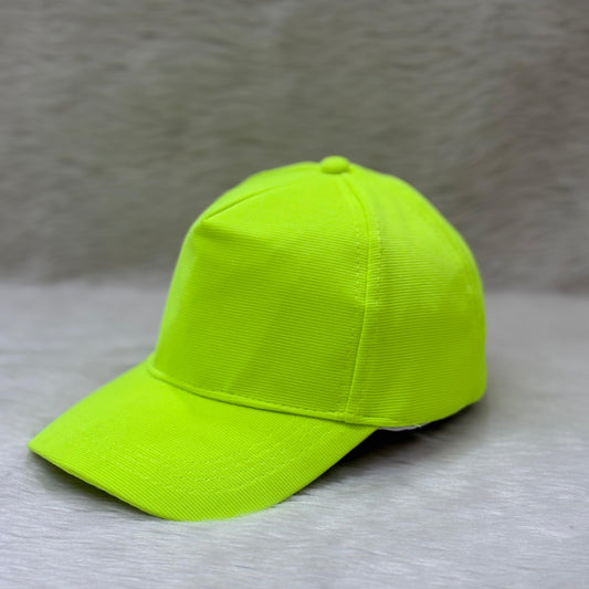 Neon Yellow Flexi Caps For Adult Size 21x7.5x5 (LxWxH) Approx