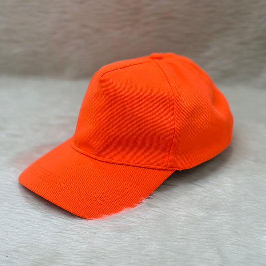 Orange Flexi Caps-Size For Adult 21x7.5x5 (LxWxH) Approx