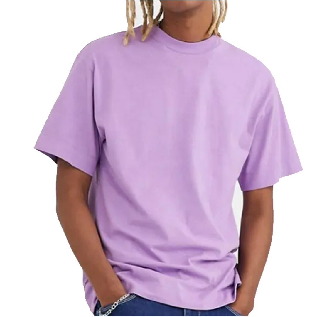 Oversize Cotton T-shirt ( Lavender )
