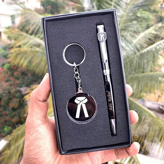 Pen and Keychain Combo ( Advocate ) (For Engraving /UV Printing)