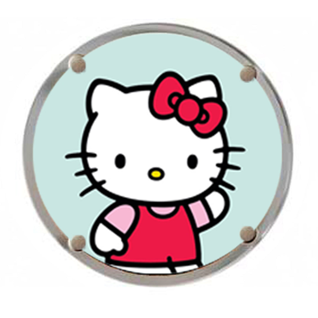 Polaroid Acrylic Magnetic Photo Frame (Circle / 3 × 3 inch)
