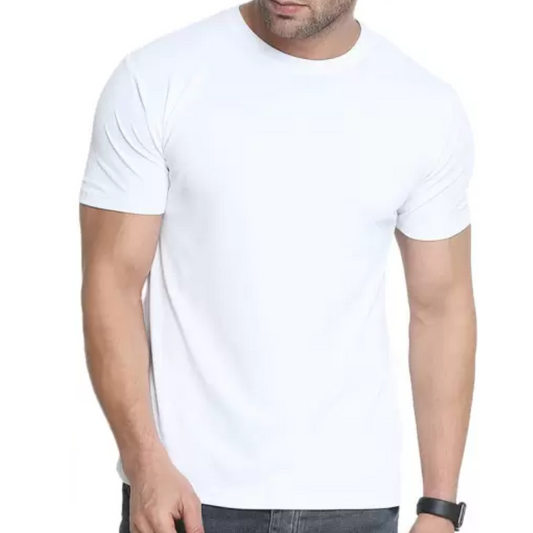 Polyester T-shirt (White)