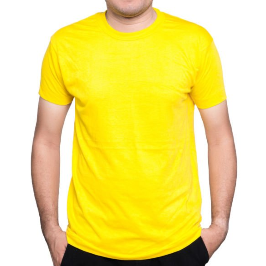 Polyster Tshirt ( Yellow )