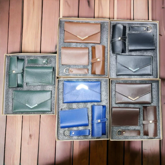 Premium Leather Ladies Combo Set of 4