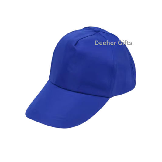 Royal Blue Polyester Caps