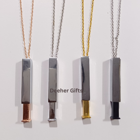 Secret Pendant Bars – Mix Color ( Black / Golden / Rosegold / Silver)