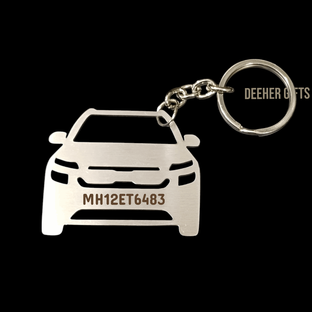 Stainless Steel Keychain ( Car ) – For Marking