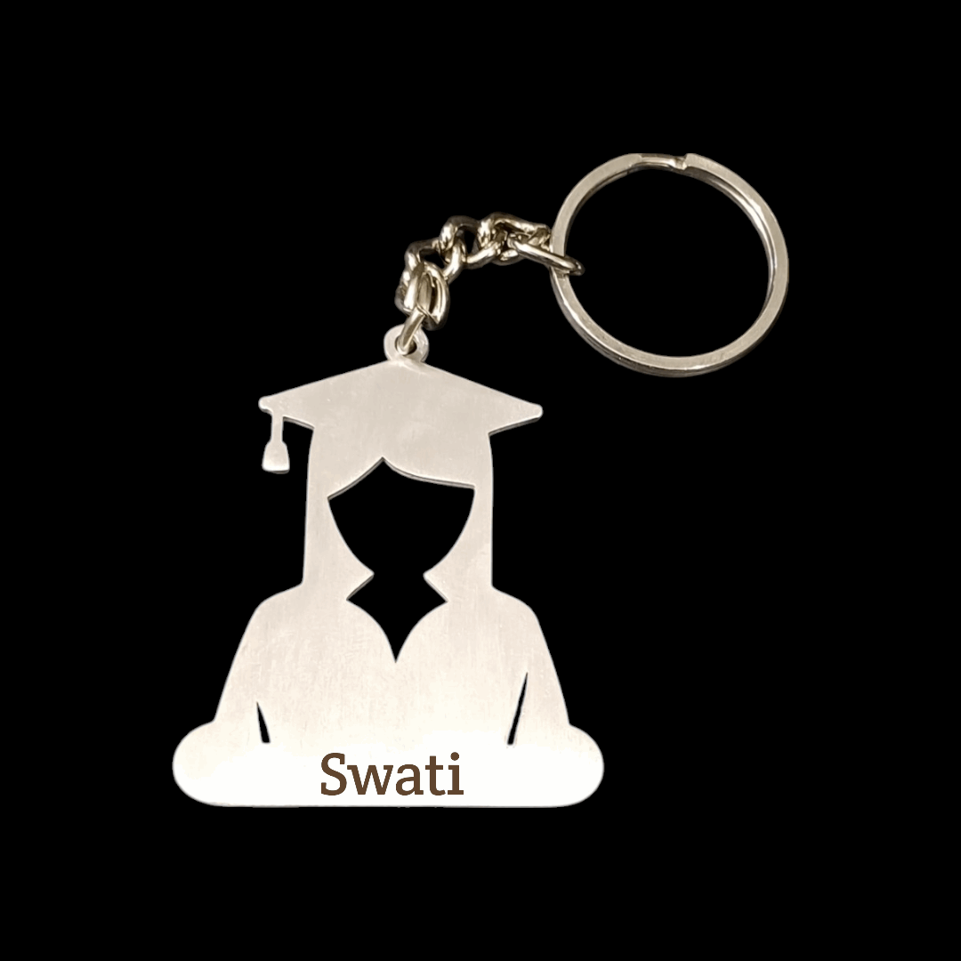 Stainless Steel Keychain ( Graduate Women ) – For Marking
