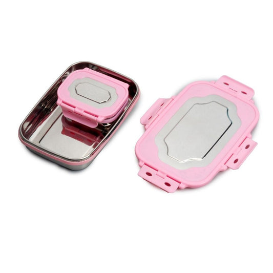 Stainless Steel Tiffin - Pink ( For Marking)
