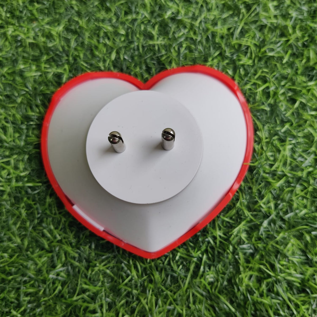 Sublimation Plastic LED Night  Lamp | Heart | 3 x 3.5 Inch