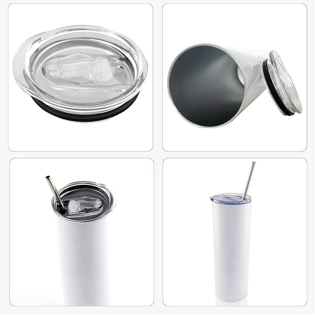 Sublimation Tumbler 20 oz ( With Straw )