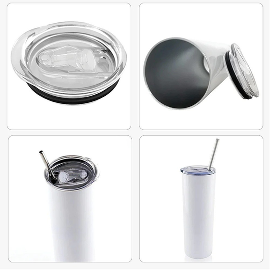 Sublimation Tumbler 20 oz ( With Straw )