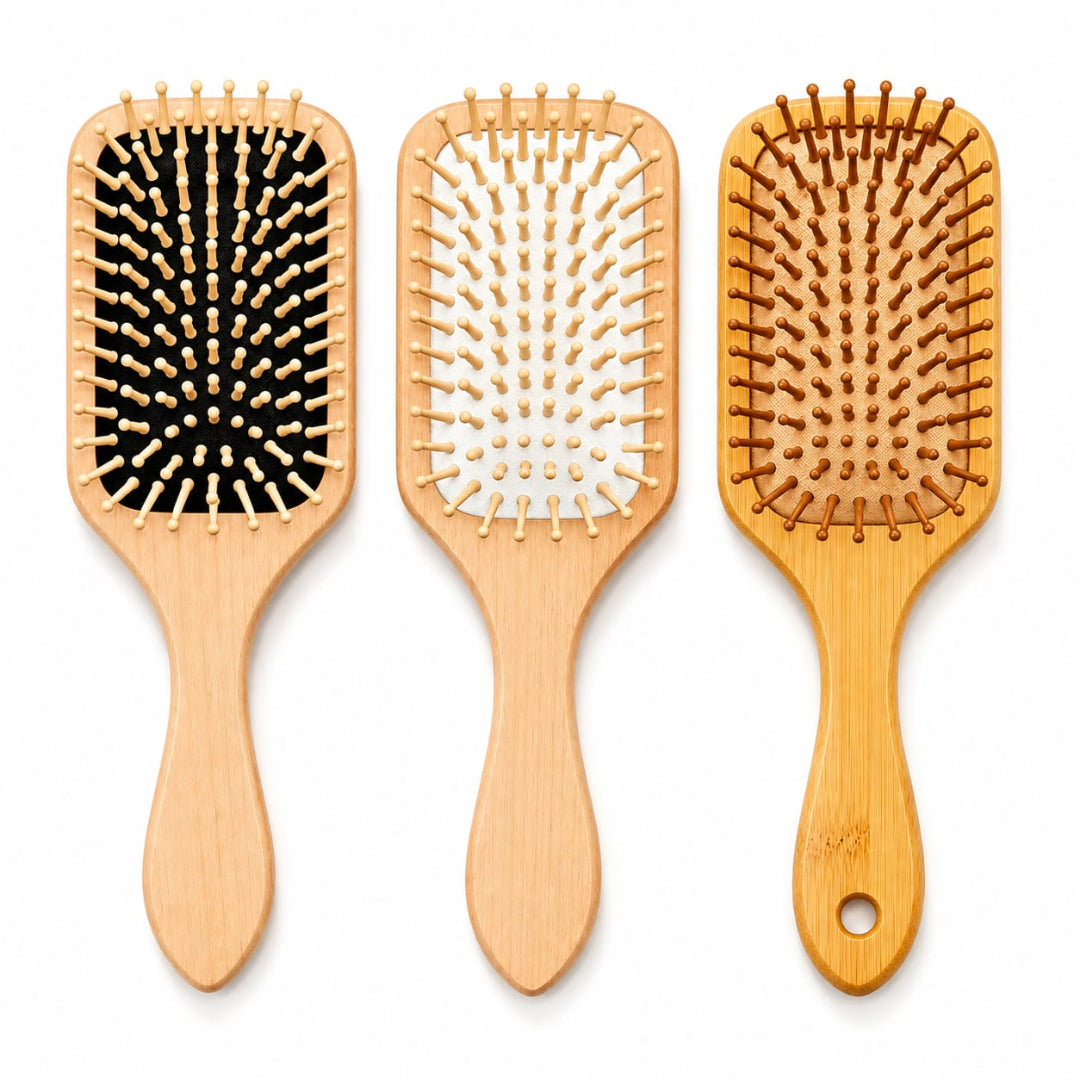 Wooden Hair Brush (Mix)