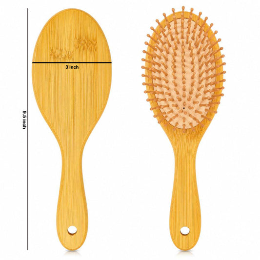 Wooden Hair Brush – Oval Shape