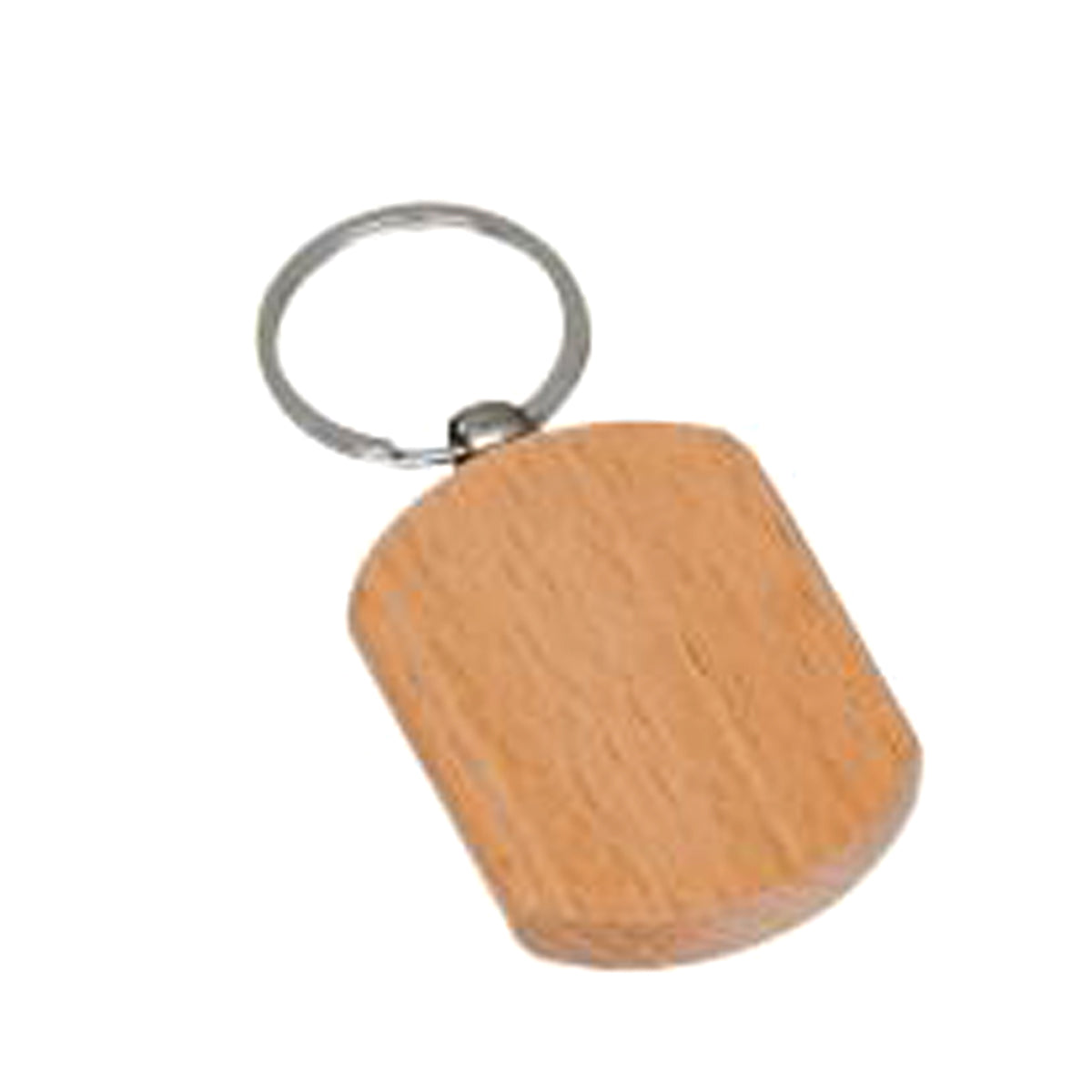 Wooden Keychain- Rectangle ( For Engraving )